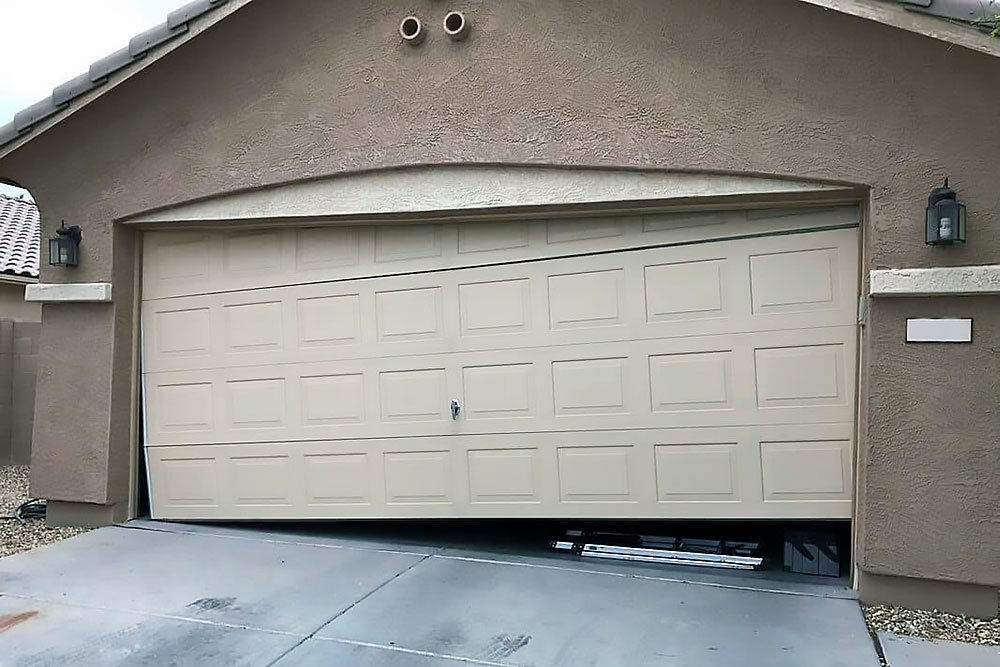 Garage Door Off Track Repair